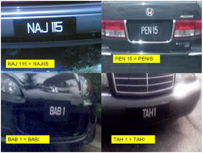 Koleksi Plat Nombor Paling Mahal Pernah Dilelong